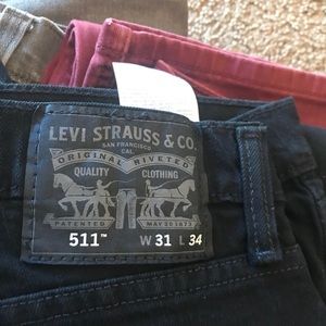 Levi’s 511. New without Tags. 31x34.